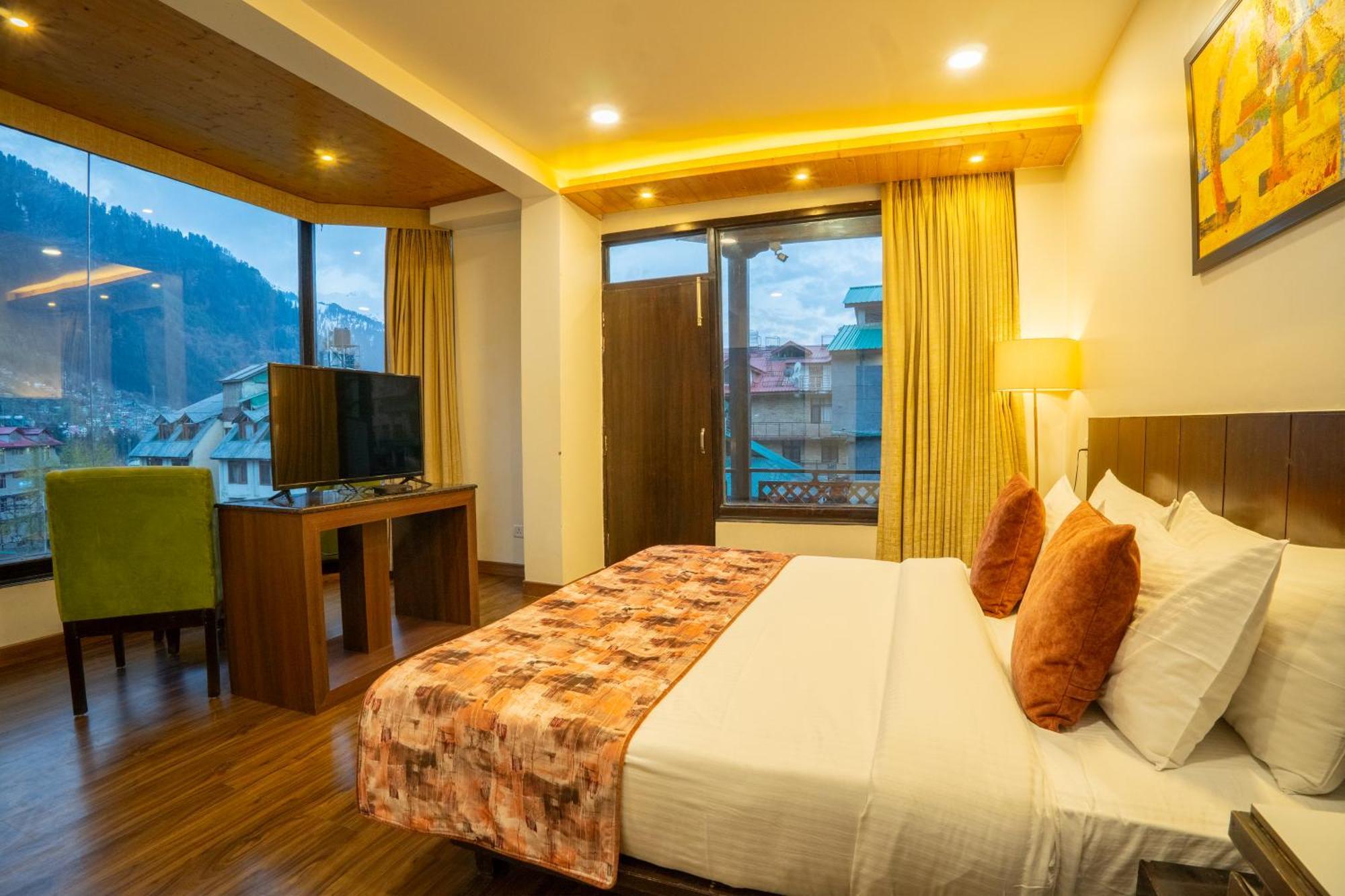 Woodrock Luxury Boutique Hotel Manāli Exterior foto